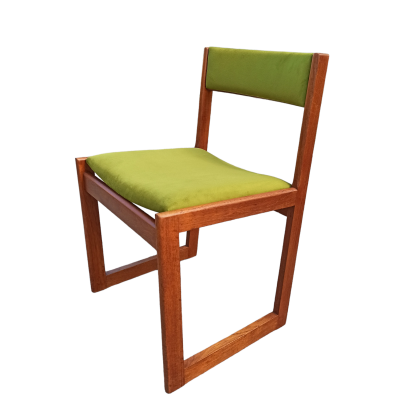 Krzesło projektowane,  Skandynawski modernizm. Teak